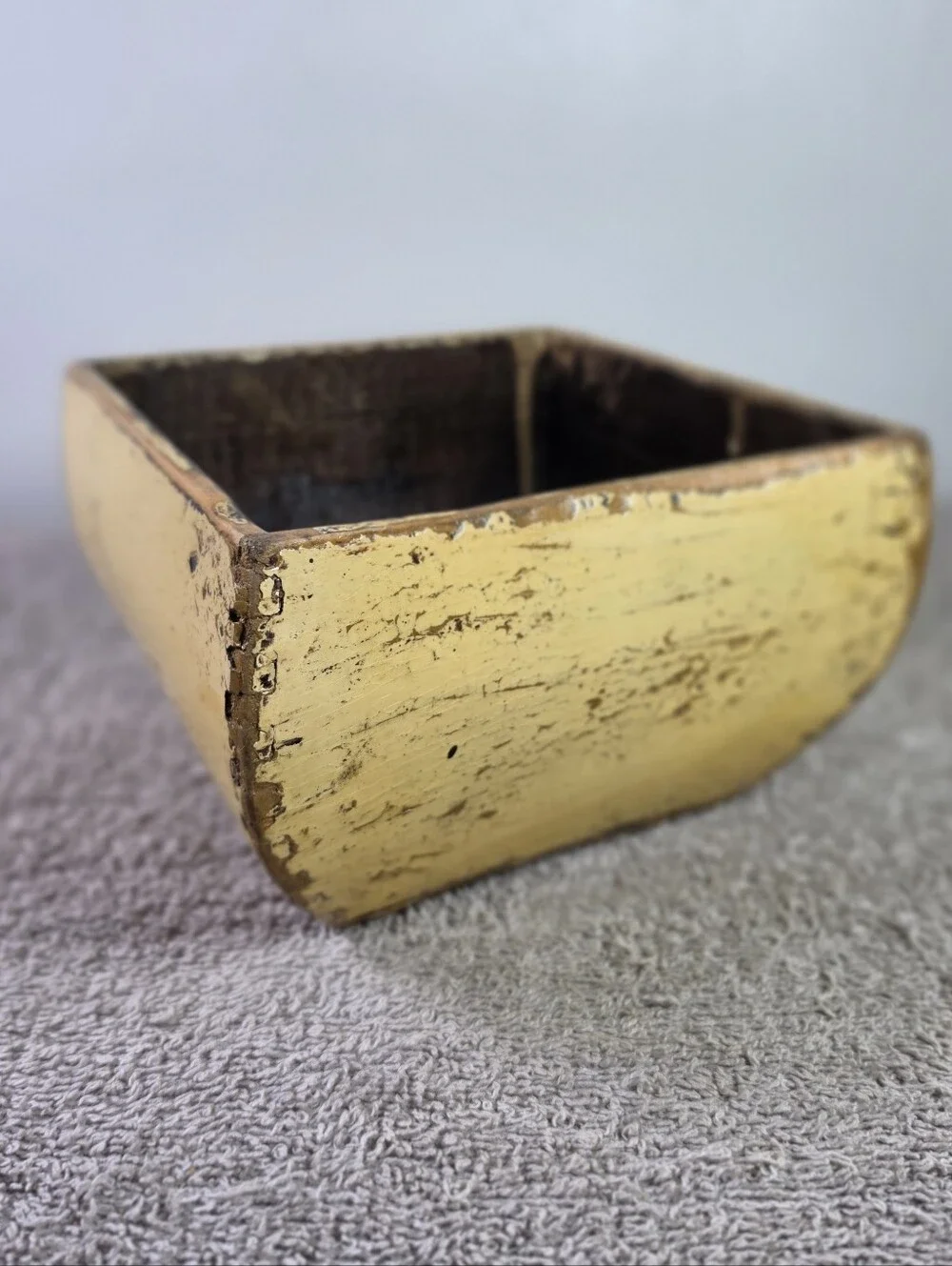 Chinese Grain Or Rice Measure Traditionally Known As A 